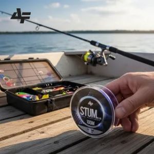 Linha Monofilamento Albatroz Fishing Stum Blue 0.37mm - 10,3kg 100 M